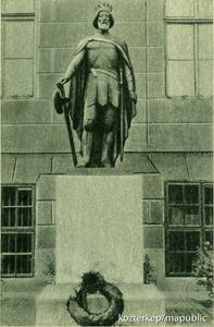 Szent László szobor a Ludovikán